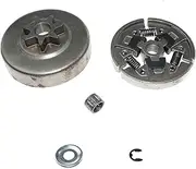 SUOKA 3/8" 7T Clutch Drum Sprocket Needle E-Clip Replace for Stihl Chainsaw 029 034 036 039 MS290 MS310 MS340 MS390