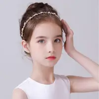 在飛比找momo購物網優惠-【UNICO】兒童 森林系帶鑽小公主表演花童拍照髮箍/配飾(