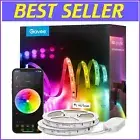 100ft RGBIC Smart LED Strip Lights - Voice Controlled with Alexa/Google
