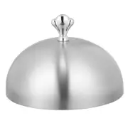 Rapeseed Hood Food Serving Cover Dish Covers for outside Party Stainless