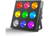 Stage Light Bar Wash Light,120W RGB Rectangular Dj Light Bar 4/6/9/36/38CH DMX C