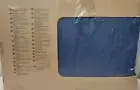 IKEA KARLSTAD Add-On Chaise Cover Longue Slipcover Korndal Medium Blue NEW FAST