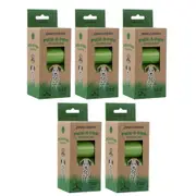 600pc Paws & Claws Pick-A-Poo Unscented Degradable Dog Poop/Litter Eco Waste Bag