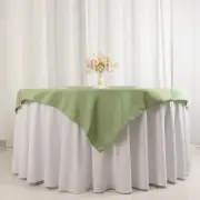 SAGE GREEN 54" Premium Quality SQUARE POLYESTER TABLECLOTH Wedding Party Dinner