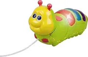 My Precious Baby Multicoloured Pull Along Music and Lights Caterpillar