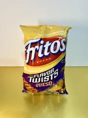 New Limited Edition Fritos Twists Queso Cheese Flavored Corn Chips 9.25oz