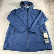 The North Face Jacket Womens 2XL XXL Flight Dryzzle Futurelight Hoodie Blue