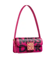 Miss Dior Flap Bag One size Pink