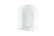 Acrylic Arch Desktop Vase Decoration Instagram Home Office Elegant Style Clear Large