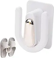 Wall Shoe Holder, Wall Slipper Rack, Shoe Hanger, Bathroom Hook, Door Storage, Organiser - No Drilling, Shower/Slippers Organiser, Coat Robe, Slipper Hanger