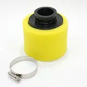 BLYGO YELLOW 35mm Foam Air Filter Pod Cleaner 50cc 110cc PIT Quad Dirt Bike ATV Buggy