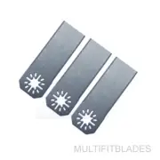 3 x Large Straight Sealant Cutters Fits Older Dremel, Craftsman Multi-Tools