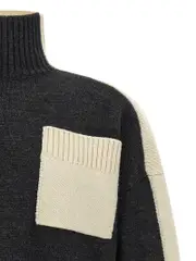 [J.W. Anderson] J. W. Anderson-Two Tone Maglioni Grigio-Uomo XS
