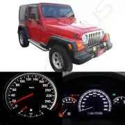 WHITE LED KIT FOR JEEP WRANGLER 97-06 DASH INSTRUMENT CLUSTER SPEEDOMETER LIGHT (for: Jeep)