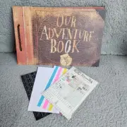 Our Adventure Book Scrapbook Photo Album DIY Memory Scrap Book Hard Cover