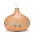 Humidifiers Wood Grain Aroma Diffuser 300Ml Essential Oil Electric Ultrasonic Ar