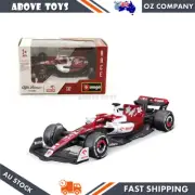 Bburago 1:43 Scale 2022 F1 Team Alfa Romeo C42 #24 Zhou Diecast Model Toy Car