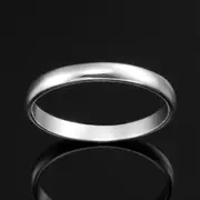 Solid 925 Sterling Silver Men's Band Ring