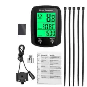 Bike Bicycle Speedometer Cycle LCD Touch Odometer Computer MPH KMH Accessories