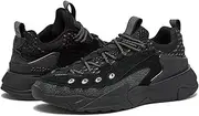 [AND1] Marauder Men’s Basketball Shoes, Casual Low Top Basketball Sneakers, Sizes 7 to 15, Black, White, Red and Grey