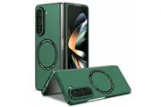 For Samsung Galaxy Z Fold 5 Magsafe Magnetic Wireless Charging Shockproof Case Cover (Green)