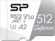 Silicon Power 512GB Microsdxc UHS-I Micro SD Card with Adapter, up to 100Mb/S Re