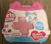 Pets Alive Puppy Rescue Surprise by ZURU - Cuddly Talking Pet New FREE SHIPPING!