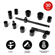 Advwin 1/2 Inch Drive Deep Impact Socket Set 30PCS(Pre-order)