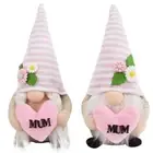 Mother s Day Gnomes Decorations Handmade Mum Heart Gonks Gnome Faceless