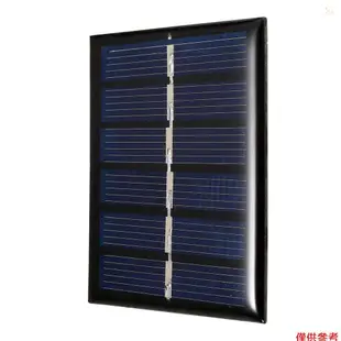 Sun6 0.3W 3V迷你太陽能電池板多晶硅小型太陽能電池DIY防水露營便攜式動力太陽能電池板兼容玩具燈風扇花園泵