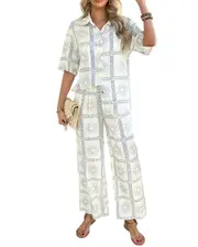 Luna Tuccini 2pc Shirt & Pant Set