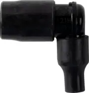 K&S Spark Plug Cap with 90 Degree Bend LB05EH/8334 14mm Black