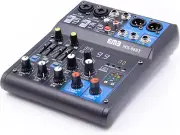 MX06BT 99 DSP 6-Channel Audio Mixer Mixing Console MP3 Sound Desk with Bluetooth