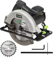 Sierra Circular Eléctrica De Mano 11A 6000 RPM Cortadora de Madera Plástico 90°