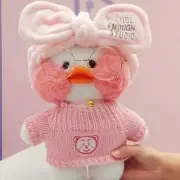 30cm Lalafanfan Ducks Plush Soft Toys Ducks Doll Plush Toy White B