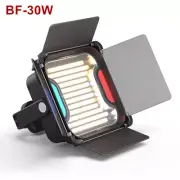 BAFANG BF-30W Bi-Color 2500K-9000K Mini Pocket Led Video COB Light Barndoor