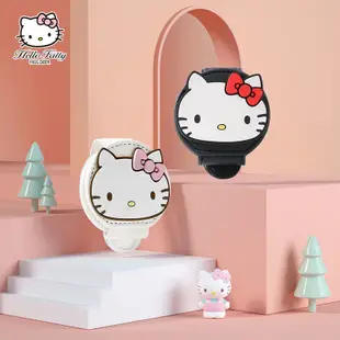 Hello Kitty 磁吸式遮陽板眼鏡夾 收納 多功能創意眼鏡盒 車用墨鏡夾架車用品車用眼鏡夾