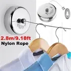 Retractable Adjustable Stainless Steel Clothesline Hanger Rope for Bathroom Rope