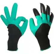 Gardening Gloves Digging Planting Pruning Tools Lawn Care Claws Garden Genie