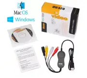 Authentic Ezcap 159 USB Video Capture Converter Xbox Wii PS Mac OS & Win 7/8/10