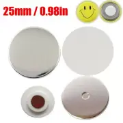 25mm Blank Magnetic Button Badge Parts Supplies for Button Maker Fridge Magnets