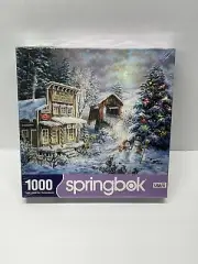 Springbok Country Christmas Store 1000 Piece Jigsaw Puzzle Nicky Boehme