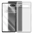 3in1 Screen Protector Camera Lens Protector Cover Case fit Google Pixel 7a Phone