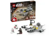 LEGO Star Wars 75410 Mando and Grogu's N-1 Starfighter Building Blocks 92pcs