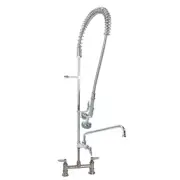 T&S Brass Deck Mount Easy Install PreRinse with 12 in AddOn Nozzle