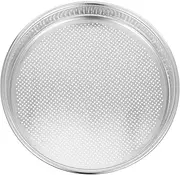 Filter Soil Sifter Fine Mesh Sieve Sifter Strainer Rock Sifter Sieve Strainer Gravel Sifter Garden Sieve Fine Sieve Small Sifter Soil Sieve Sifters Aluminum Oxide Silver
