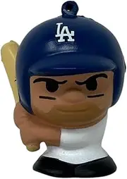 Party Animal MLB Squeezymates LA Dodgers Bellinger Squeezy Figurine, Team Colors, 2 1/2" Tall