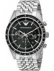 ARMANI MENS CHRONO WATCH AR5988 BLACK DIAL - CERTIFICATE - WARRANTY - RRP 329.00