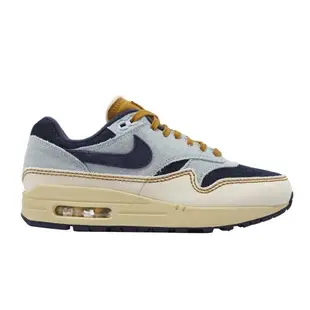 Nike 休閒鞋 Wmns Air Max 1 87 女鞋 藍 丹寧 縫線 氣墊 Aura 復古 FQ8900-440