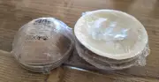 New Creative Co-op Dried Areca Round Bowl Set of 6 Nuts Condiments Dipping 3.75"